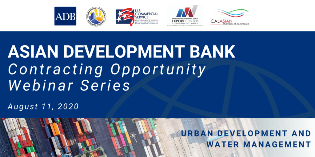 ADB Webinar Urban Development and Water Management